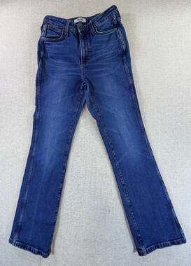 Wrangler Retro Men's 28x32 Blue High Rise Boot Cut Western Denim Jeans Cowboy